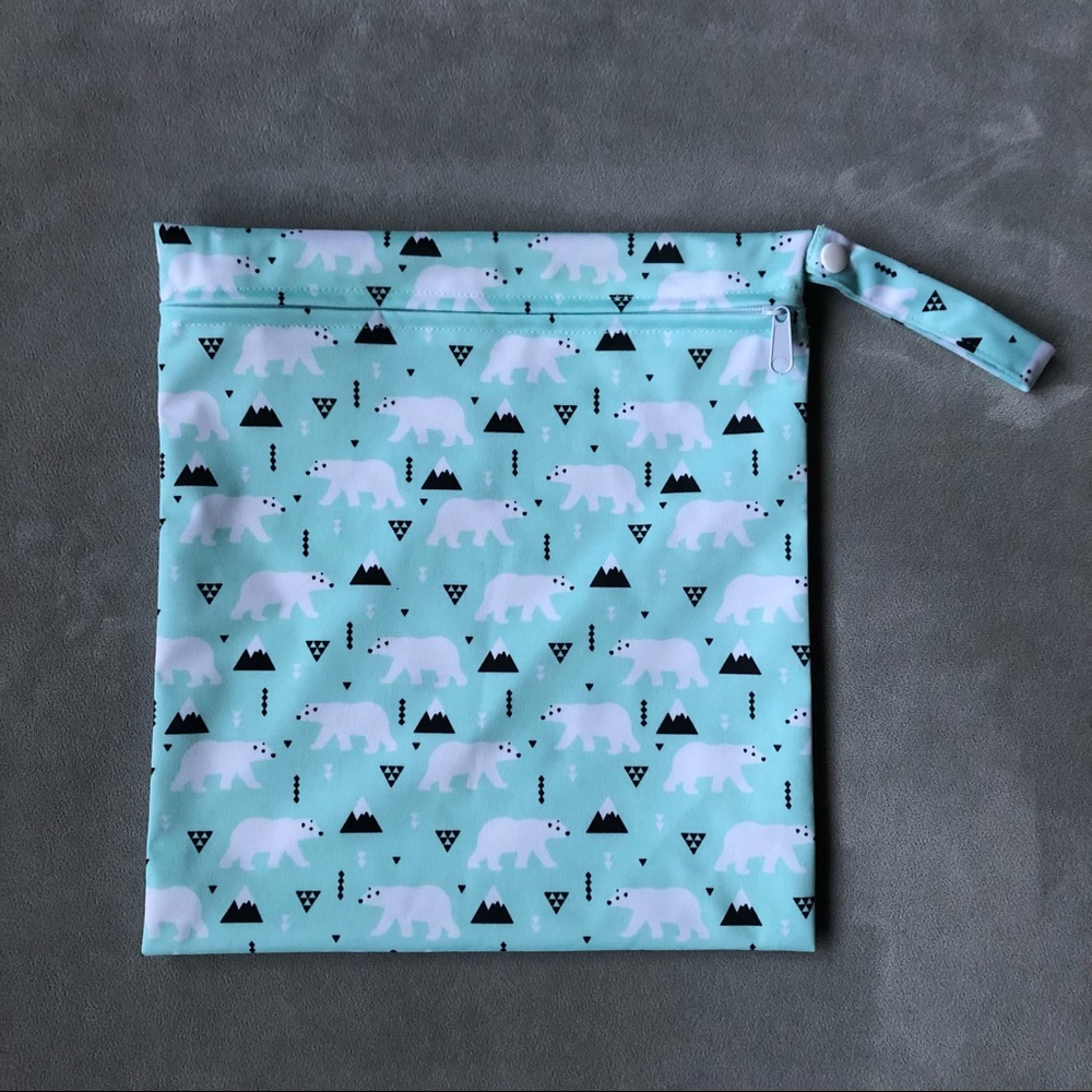 Wet Dry Zipper Bag ~ Brand New! Great for the Beach ~ Diaper Bag!